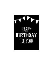 Midikaart | Happy birthday to you!