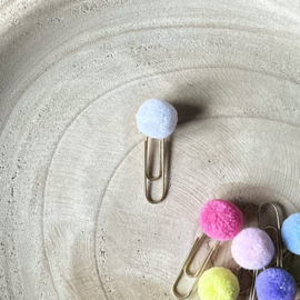 Paperclip met pompon