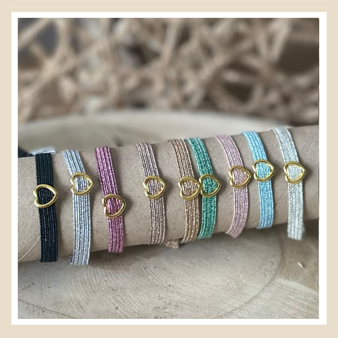 Armbanden | Color buckle glitter