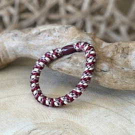 Haarelastiek | Burgundy twist
