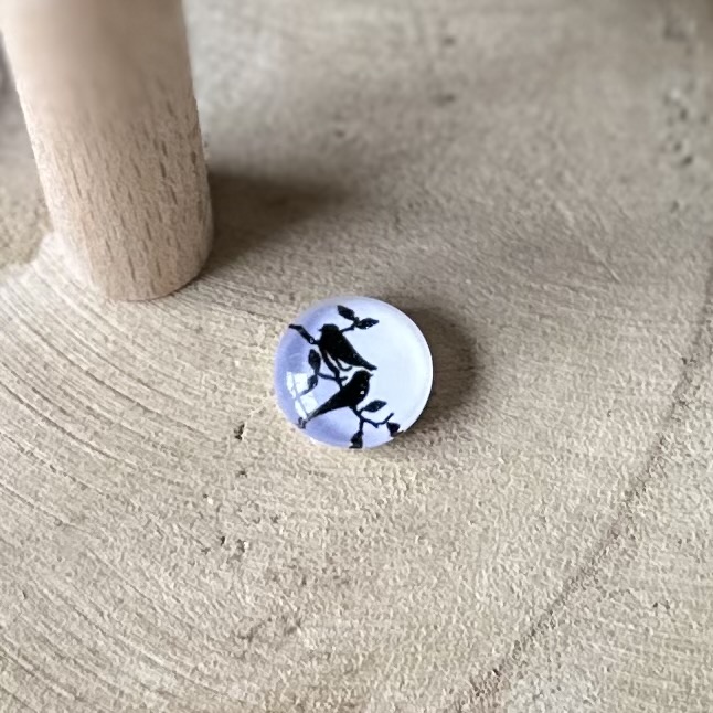 Kaartpin | Black&White birds