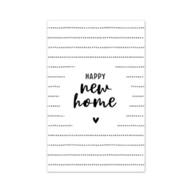 Minikaartje | Happy new home