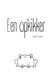 Mini kaartje | Een opkikker voor jou