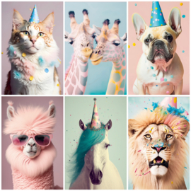 Kaarten | Party animals
