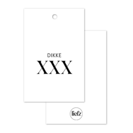 Kadolabel | Dikke XXX
