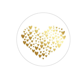 Kadosticker | Golden hearts