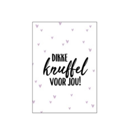 Kaart | Dikke knuffel voor jou