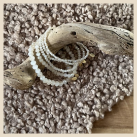 Armbanden | Born to shine -  Colorful beige