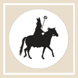 Magneet | Sint op paard