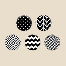 Kaartpin | Black & White