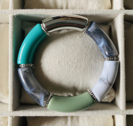 Tube armband | Perfect green