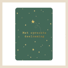 Kaart | Met oprechte deelneming