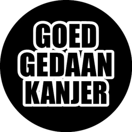 Kadosticker | Goed gedaan kanjer