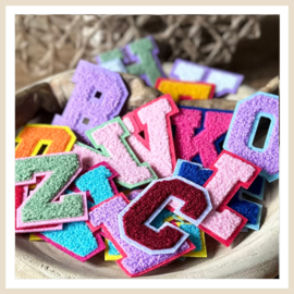 Strijk applicatie | Letter