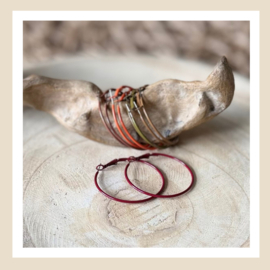 Oorbellen | Ruby loops