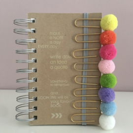 Paperclip met pompon