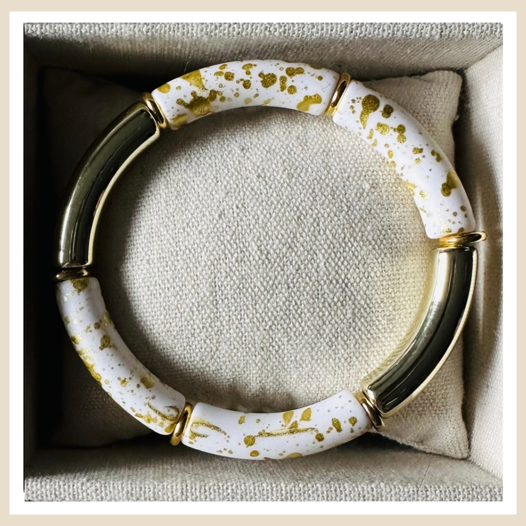 Tube armband | Golden rain