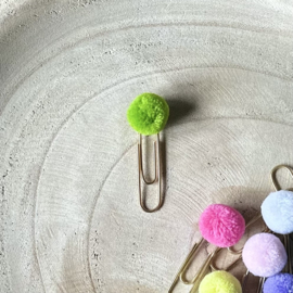 Paperclip met pompon