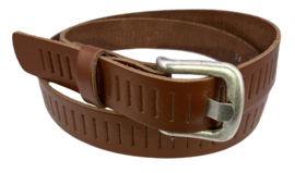 100% Leren kwaliteits gleuf riem 4cm breed