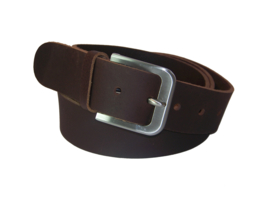 100% Leren kwaliteits riem 4cm breed