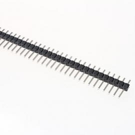 Pin header 40 polig male 2.54 mm