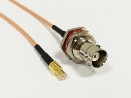 MCX male naar BNC female kabel 15cm (RTL SDR)