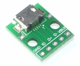 micro USB breakout board