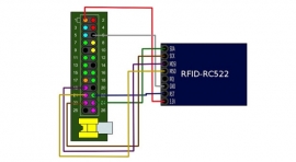 RC522 RFID kaartlezer/schrijver met 2 tags