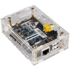 BananaPI M1 behuizing Acrylic (doorzichtig)