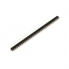 40 polige pin header female 2.54 mm (ronde gaten)