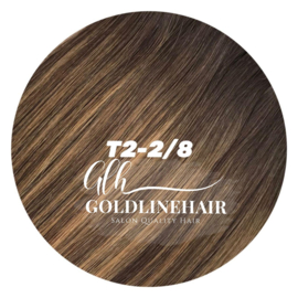 Flat Hair Weave  #T2-2/8