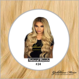 Hair Weft #24 Natural Blonde Classic Line