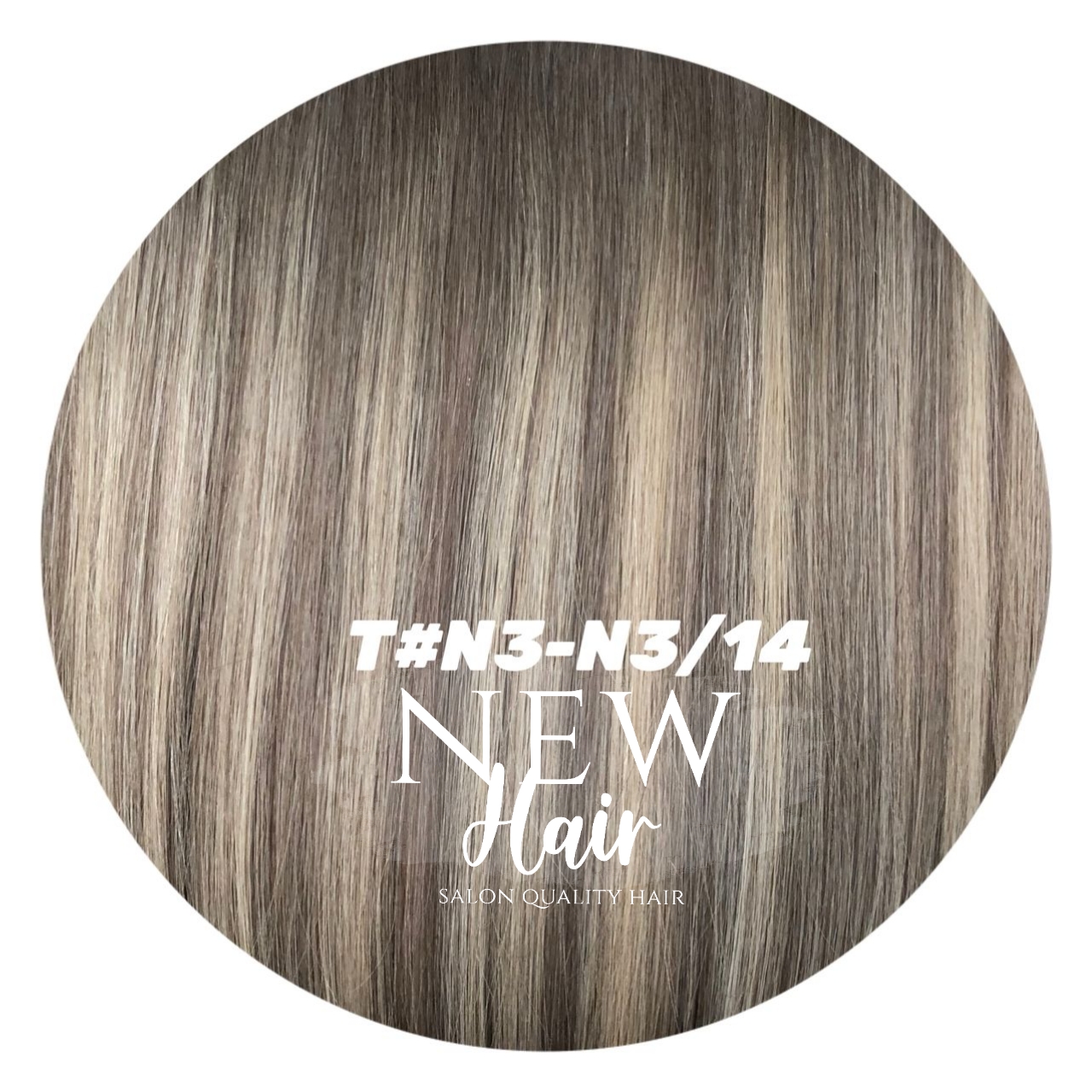Invisible Weft-Dunkelblond # 08
