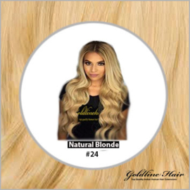 Invisible Weft Natural Blond #24
