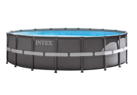 Intex Ultra XTR Frame zwembad 732 x 132 cm incl 8m3 zandfilterpomp en extra accessoires (26340GN)