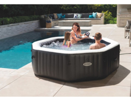 Intex PureSpa Jet & Bubble Deluxe 6 pers (achthoekig-28462NL))