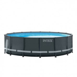 Intex Ultra XTR Frame zwembad 488 x 122 cm met 4m3 zandfilterpomp en extra accessoires (26326GN)