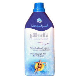 Ph min vloeistof 1 liter  Comfortpool