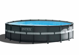 Intex Ultra XTR Frame zwembad 549 x 132 cm incl 6m3 zandfilterpomp en extra accessoires (26330GN)