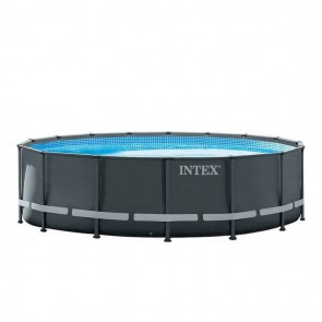 Intex Ultra Frame zwembad 488 x cm met 4m3 zandfilterpomp en extra accessoires (26326GN) | HOME | Zwembaden4fun