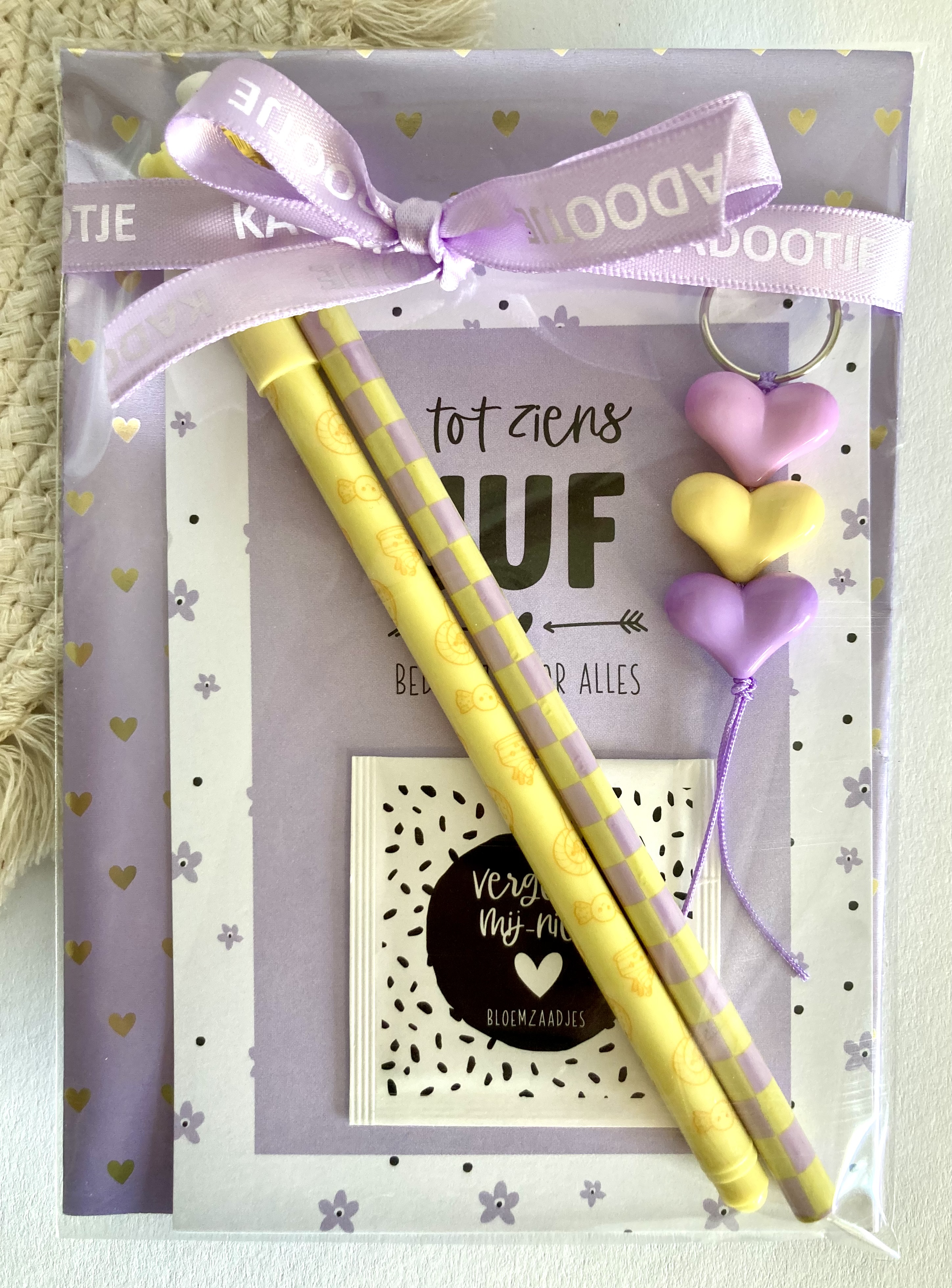 JUF |  Kaart, Pennen & Sleutelhanger