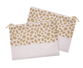 Cosmetic Bag - Etui  | Pink Cheetah