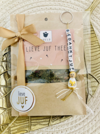 JUF | Zakje thee & Sleutelhanger