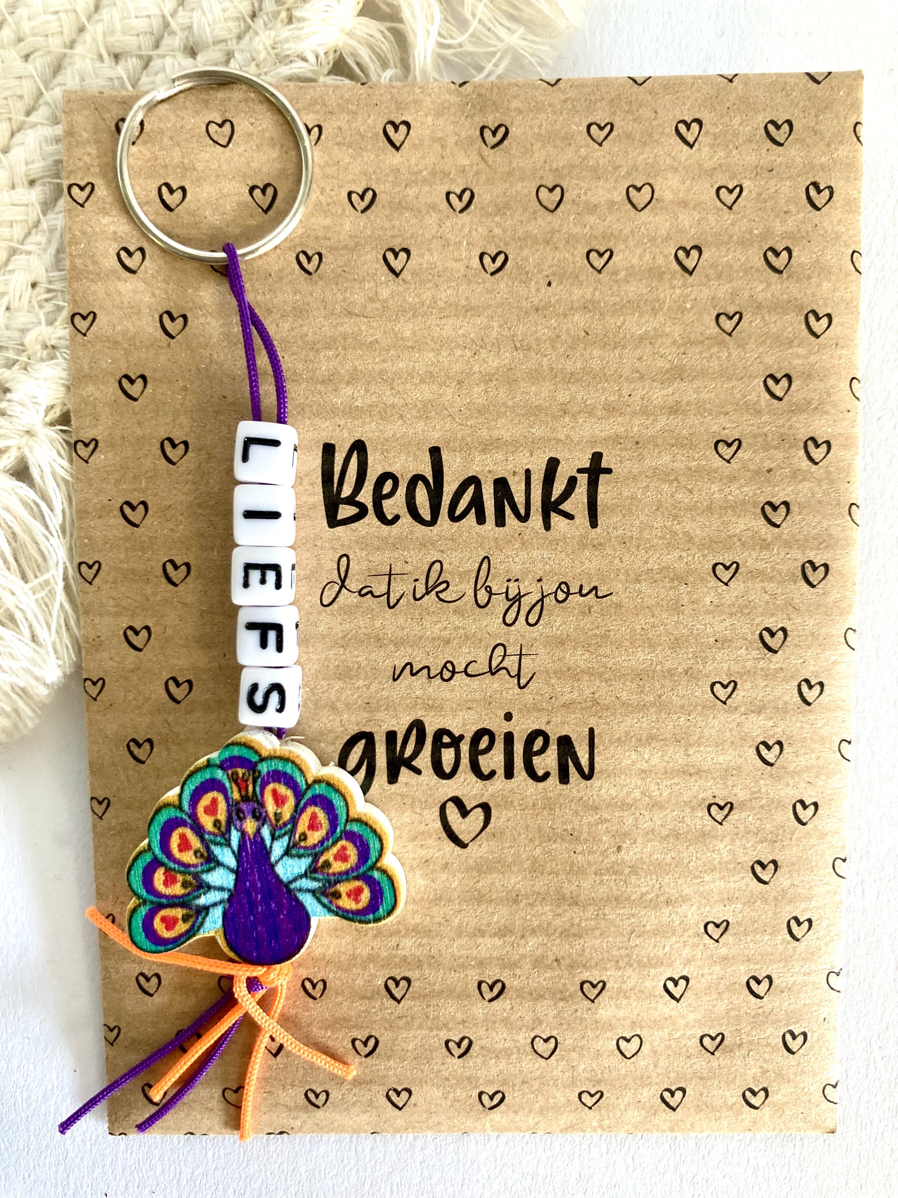 JUF | Zomerbloemzaadjes & Sleutelhanger