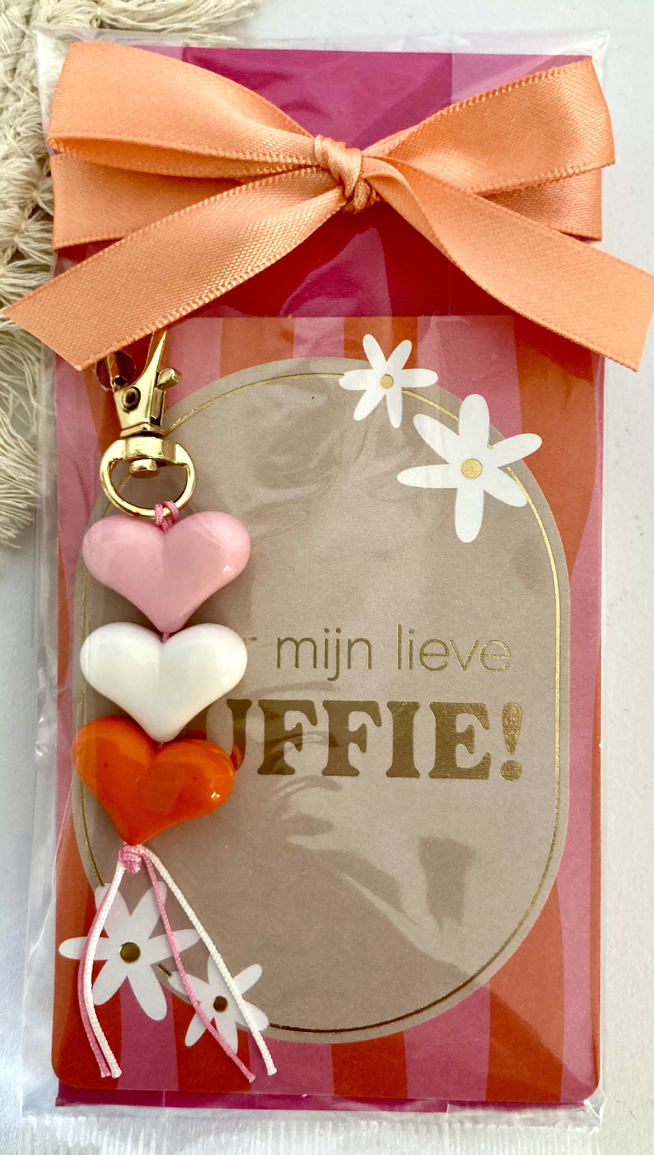JUF | Cadeaukaartje & Sleutelhanger