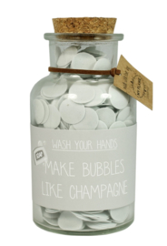 Handzeep | Make bubbles like champagne