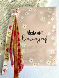 JUF | Zomerbloemzaadjes & Sleutelhanger