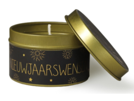 Sojakaars XS | Blikje nieuwjaarswensen