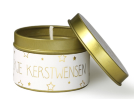 Sojakaars XS | Blikje kerstwensen