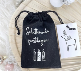 Zakje met lichtjes | Schitterende feestdagen